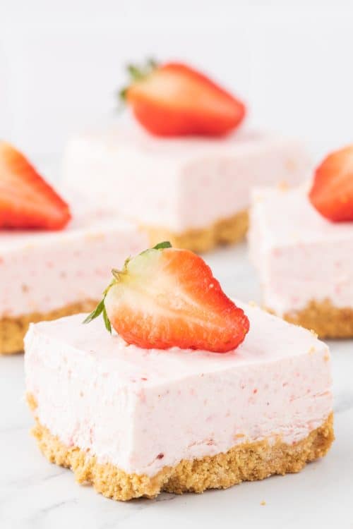 Strawberry Cheesecake Bars - A Classic Twist