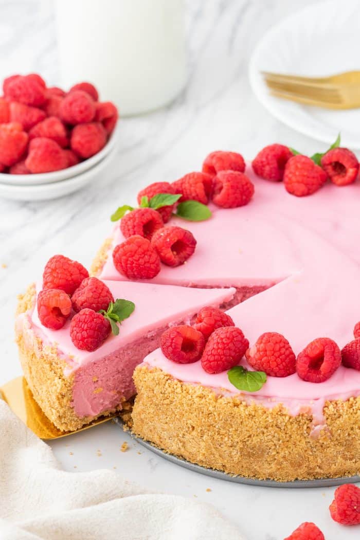 Raspberry Cheesecake - A Classic Twist