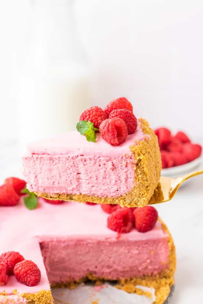 Raspberry Cheesecake - A Classic Twist