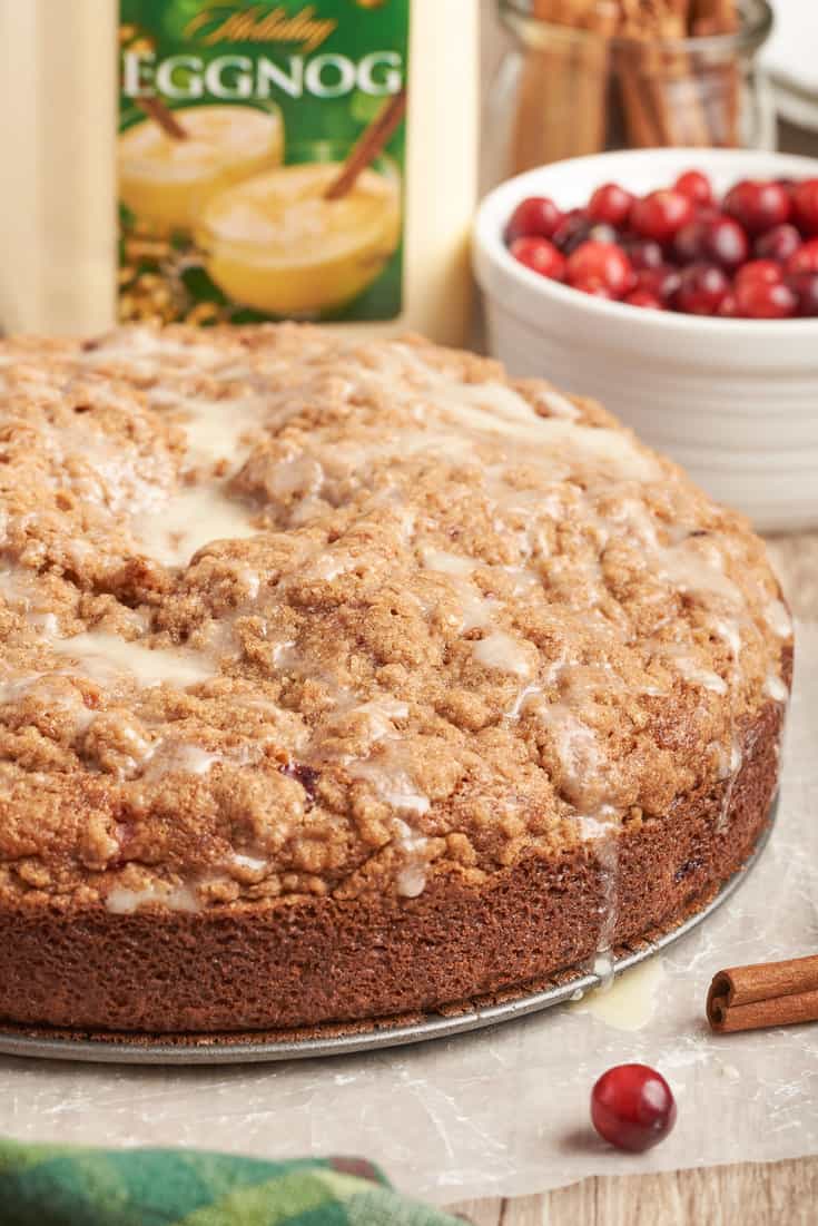 Cranberry Eggnog Coffee Cake A Classic Twist
