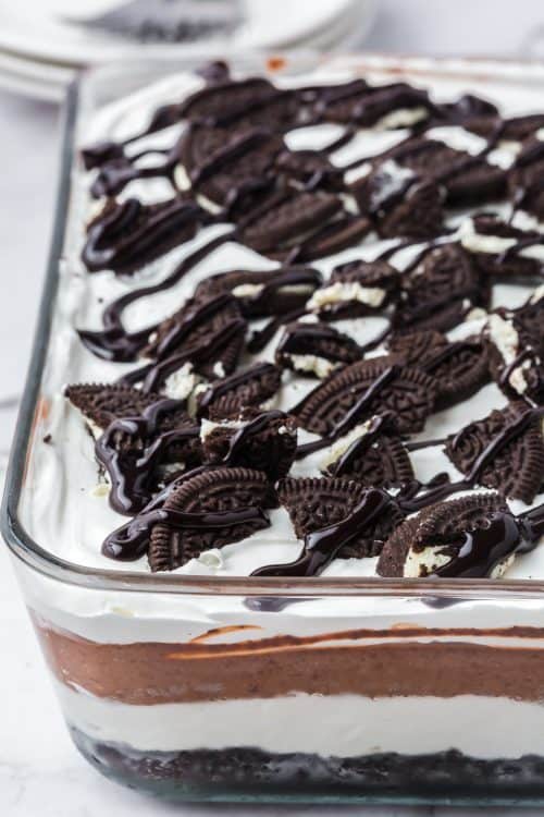 No Bake Oreo Layer Dessert - A Classic Twist