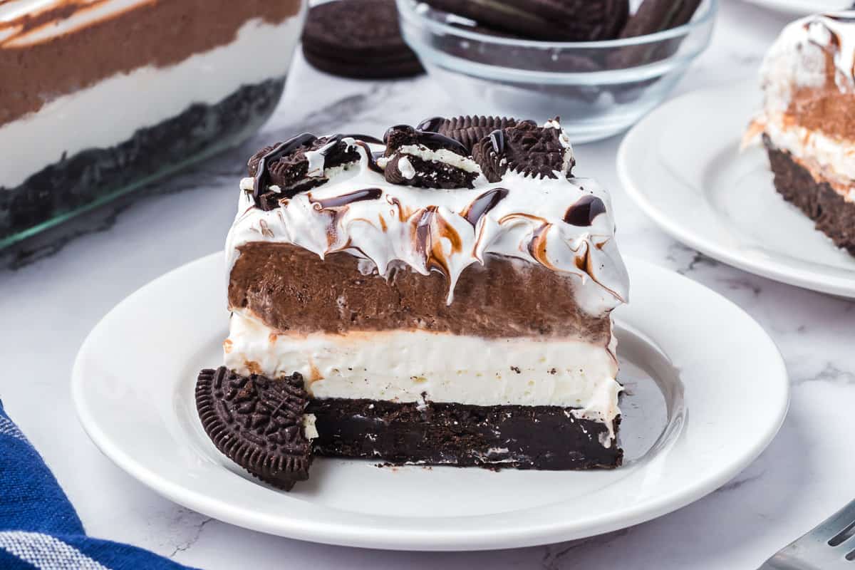 No Bake Oreo Layer Dessert - A Classic Twist