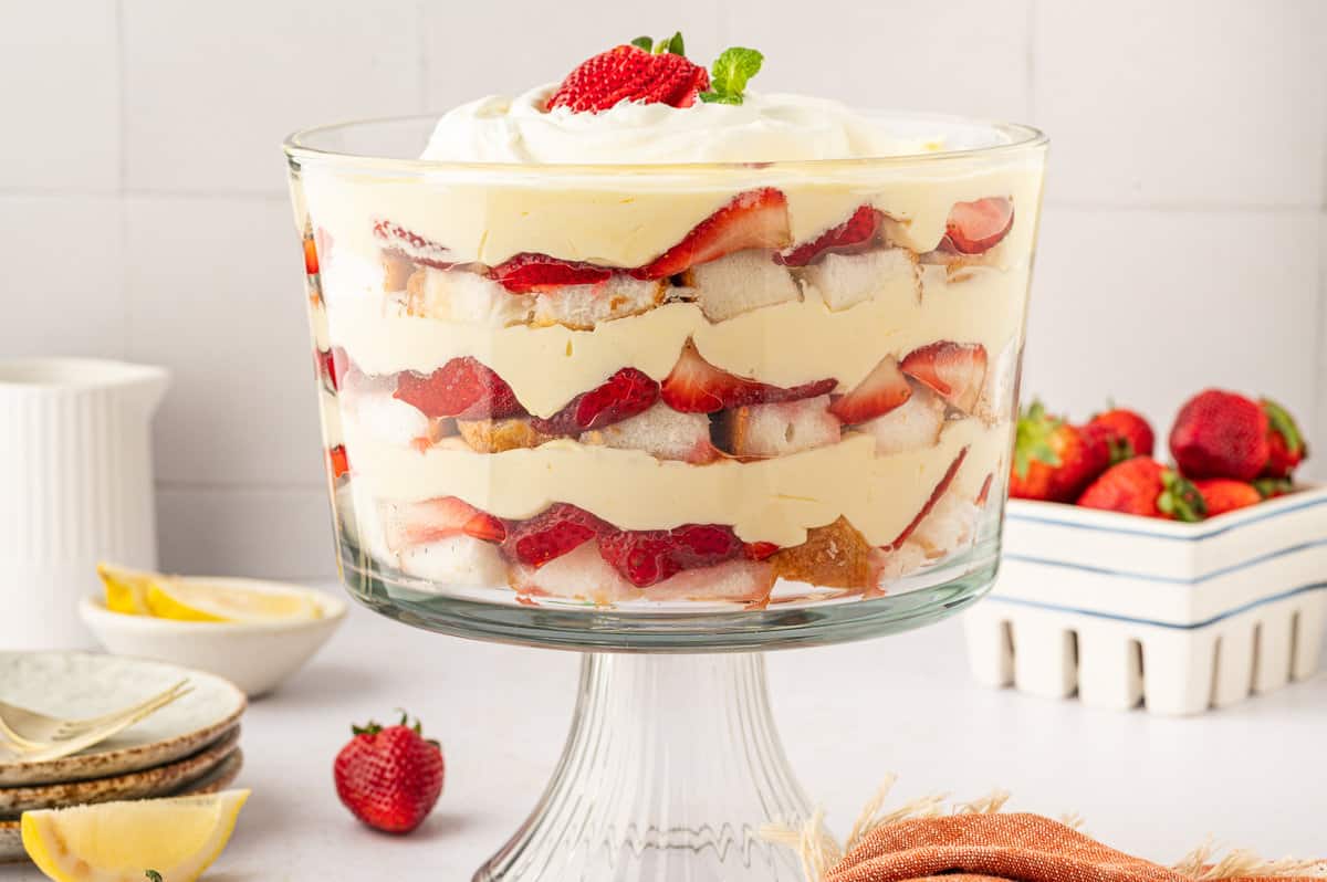 Strawberry Trifle - A Classic Twist