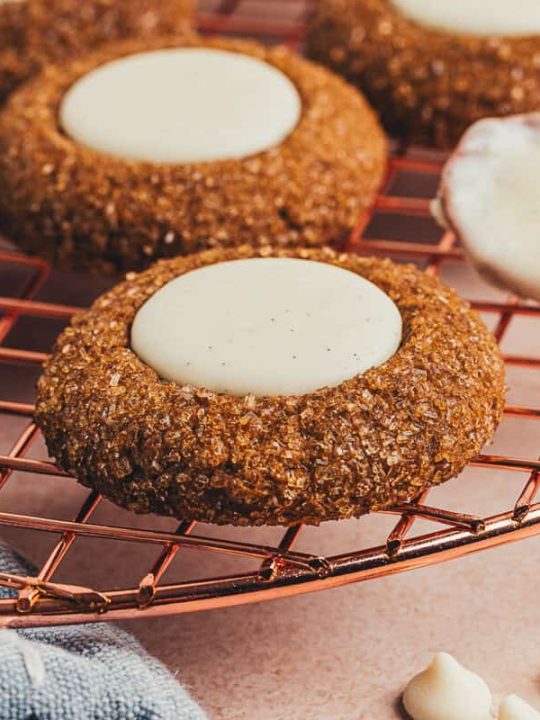 Gingerbread-Thumbprint-Cookies
