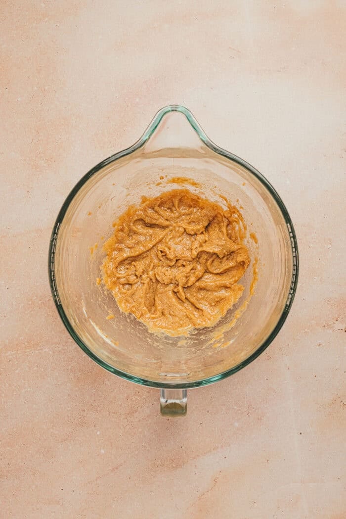 The batter for the oatmeal cookies.