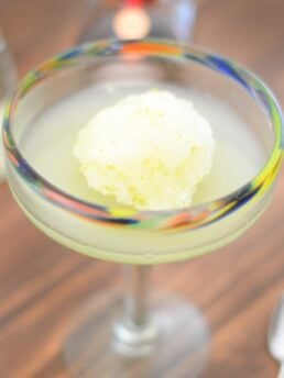 Margarita Sorbet Cocktail