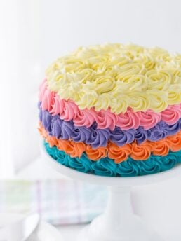 Strawberry Rainbow Cake