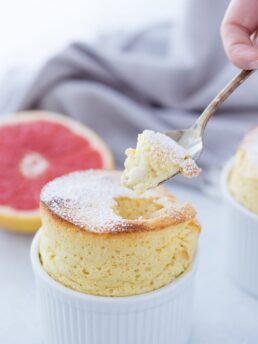 Grapefruit Souffle