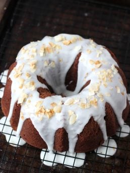 Chocolate Coconut Pound Cake