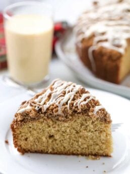 Eggnog Coffee Cake