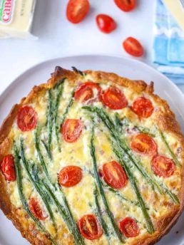 Asparagus Cheese Tart