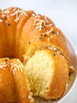 Passionfruit Coconut Bundt Cake