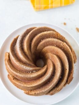 Snickerdoodle Bundt Cake
