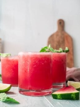 Watermelon Wine Slushies