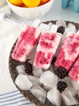 Blackberry Popsicles