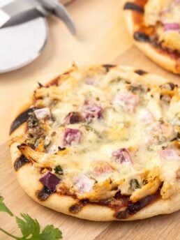 Grilled Chicken BBQ Pizza