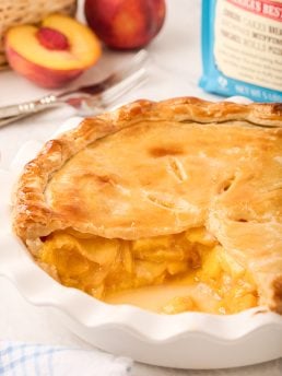 Fresh Peach Pie 