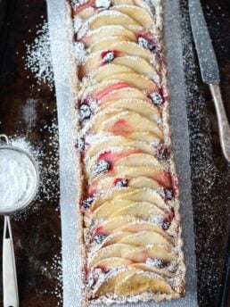 Apple Almond Tart