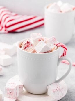 Homemade Peppermint Hot Cocoa