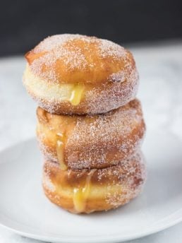 Lemon Fried Donuts