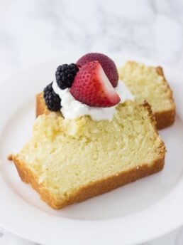 Meyer Lemon Angel Food Cake